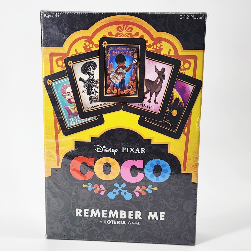 Disney Pixar Coco Remember Me‎ A Loteria Game USAopoly Sealed Bingo 2-12 Player